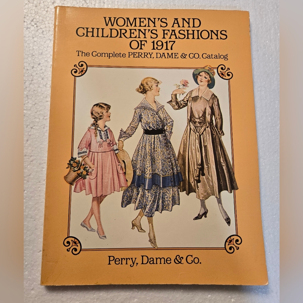 Vintage Fashion Catalog Cover